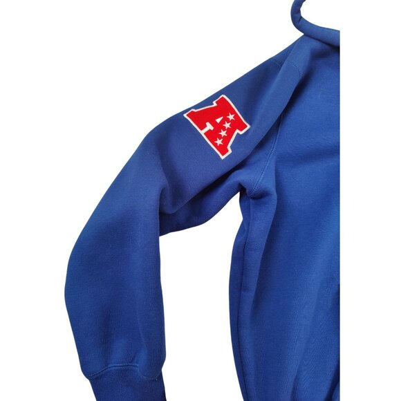 NFL Indianapolis Colts Embroidered Full Zip Up Sherpa Lined Hoodie Size XL - Picture 6 of 9